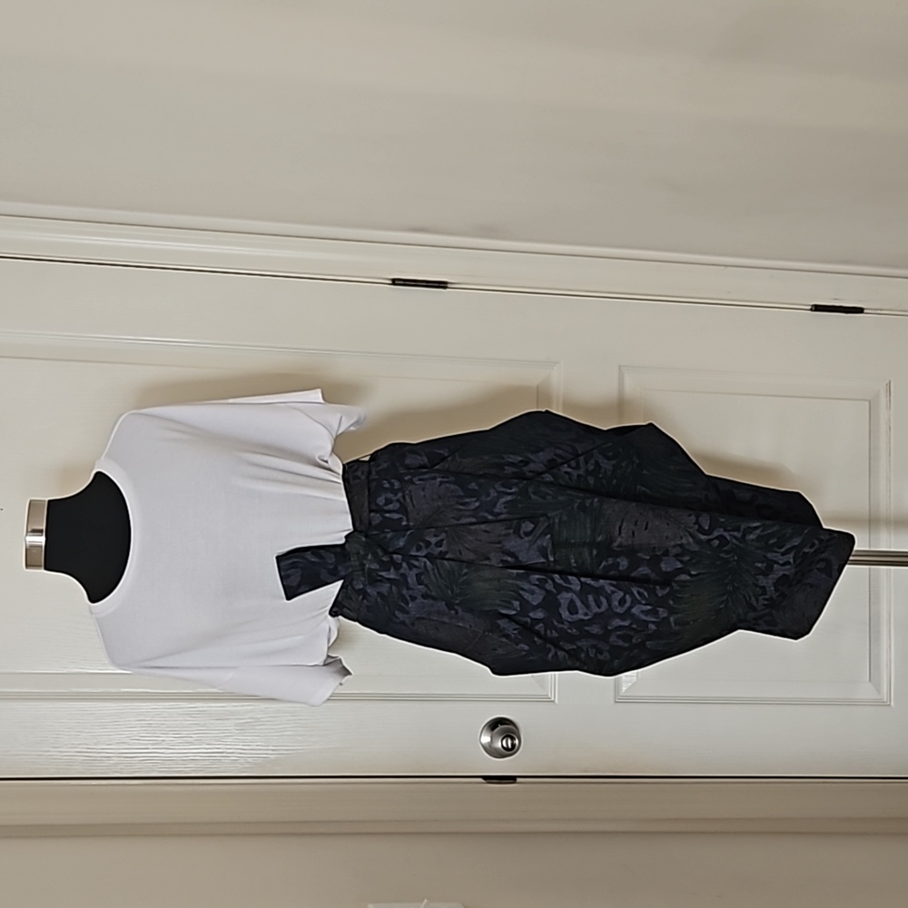 NY & CO Denim Skirt